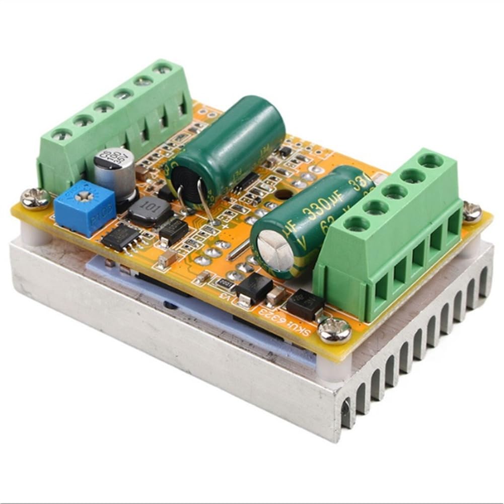 Jnchdghwa As Shown Bldc Three-Phase Dc Brushless Motor Controller 300W Dc6.5v-50V No Hall Motor Drive Control Module Pwm Signal Input