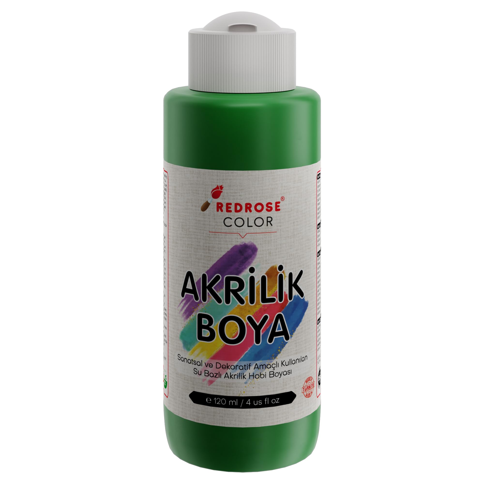 Red Rose Yeşil Akrilik Boya 120 ml