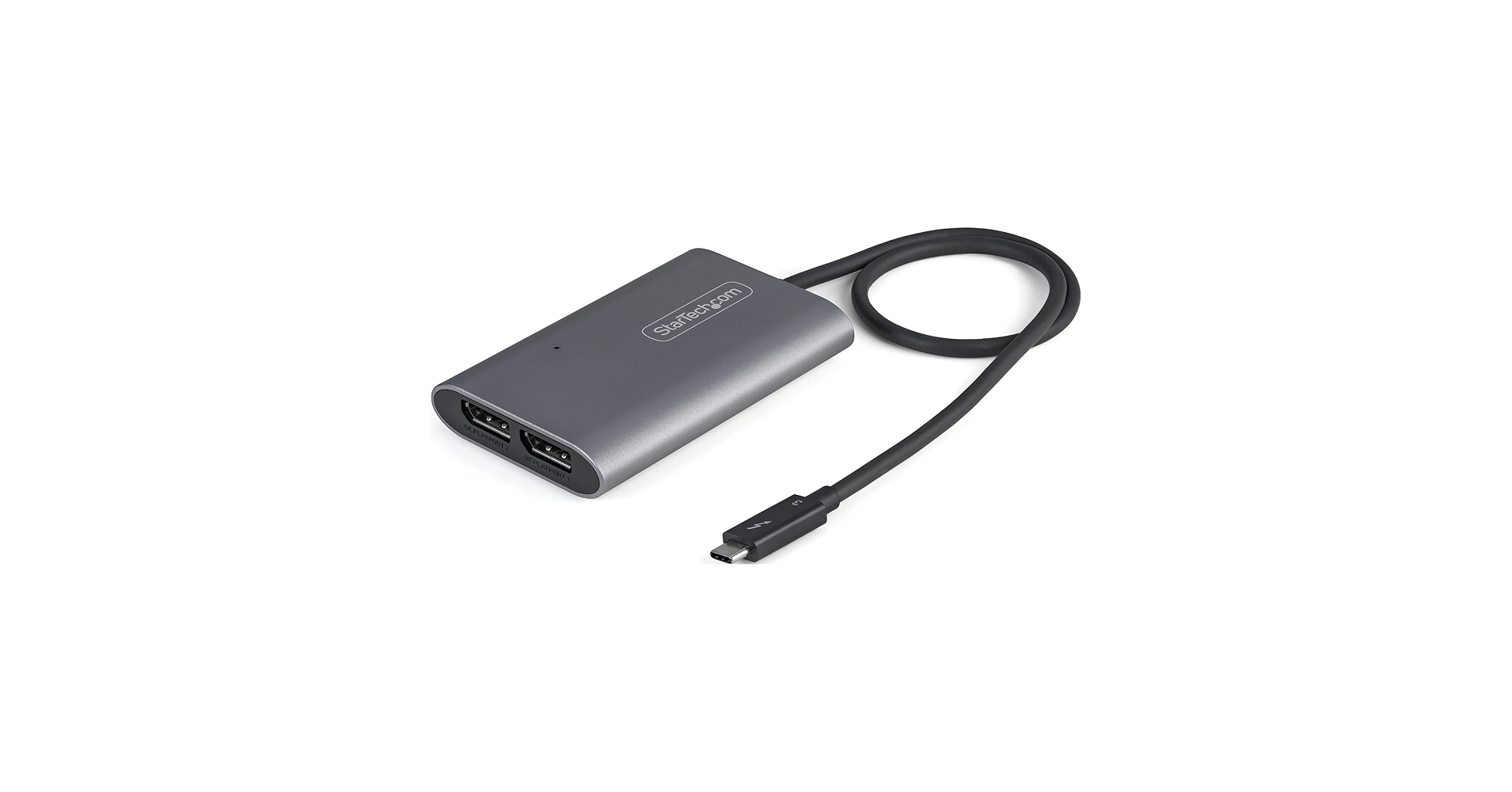 PCケーブル・コネクタ StarTechThunderbolt3 to Dual DisplayPort Amazon.com: StarTech.com Thunderbolt to Dual DisplayPort Adapter