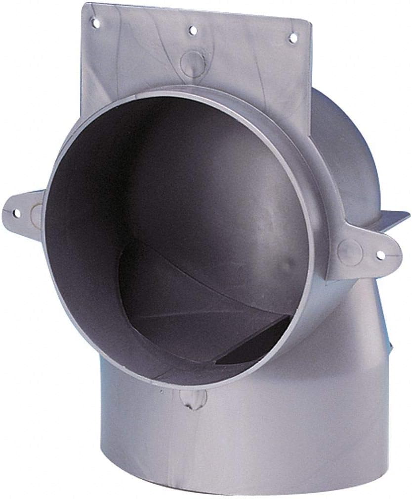 Fantech 4 inch Round to Oval Duct Elbow FEL 4