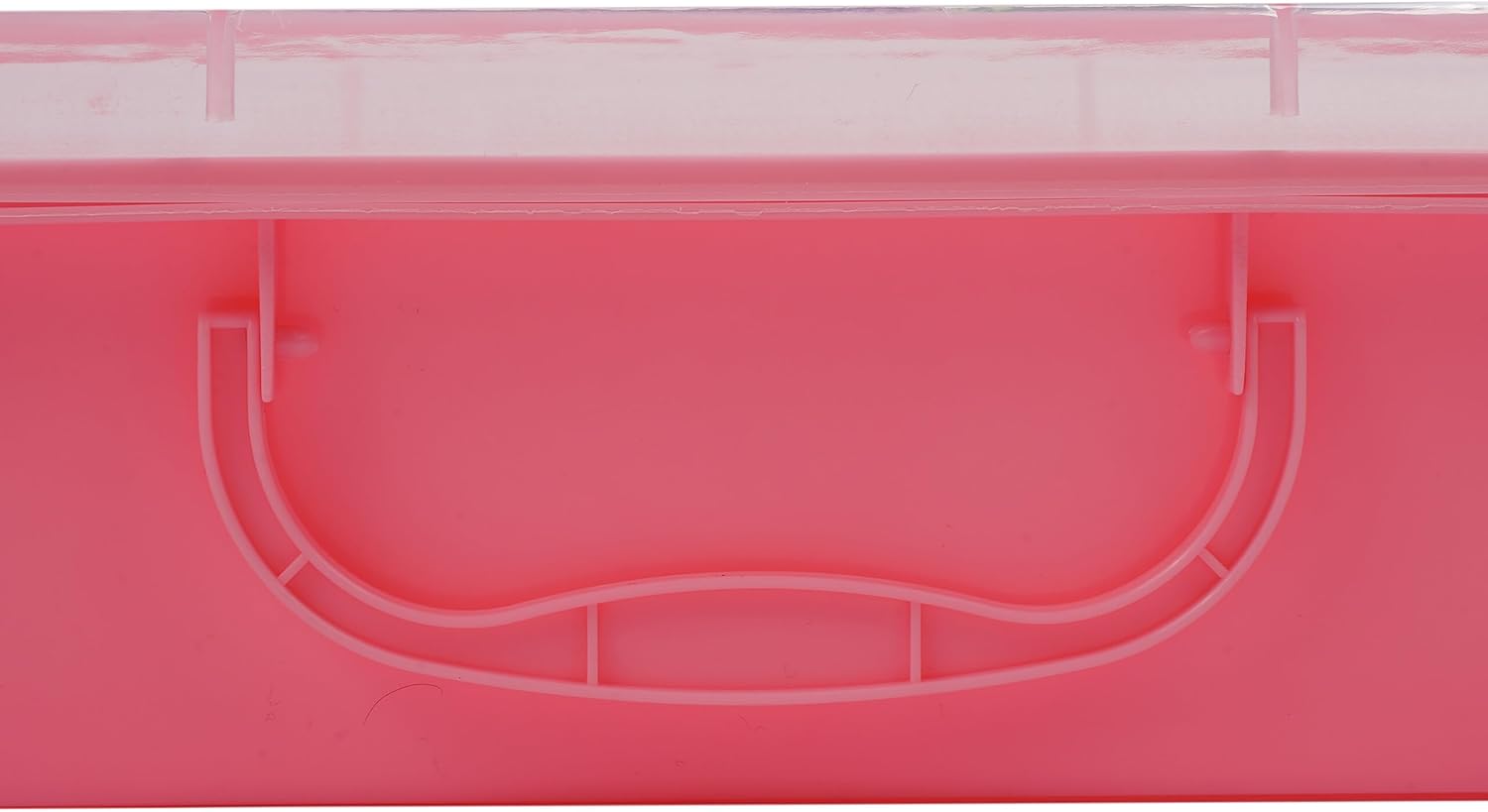 Relaxdays Sandpit with Lid, Set of 2, Plastic, H x W x D: 8 x 38 x 25 cm, Small Sand Box for Children, Indoor, Pink