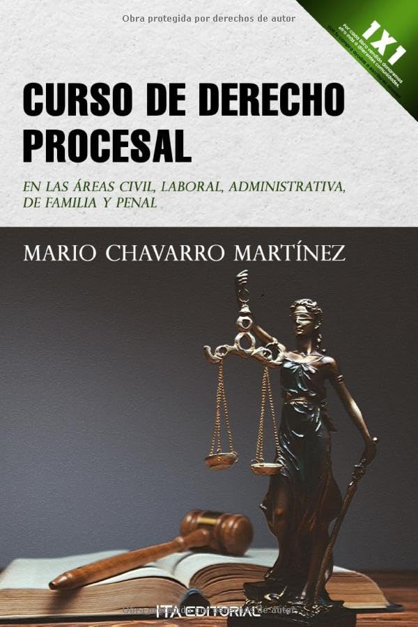 Curso de derecho procesal en las áreas civil, laboral, administrativa, de familia y penal