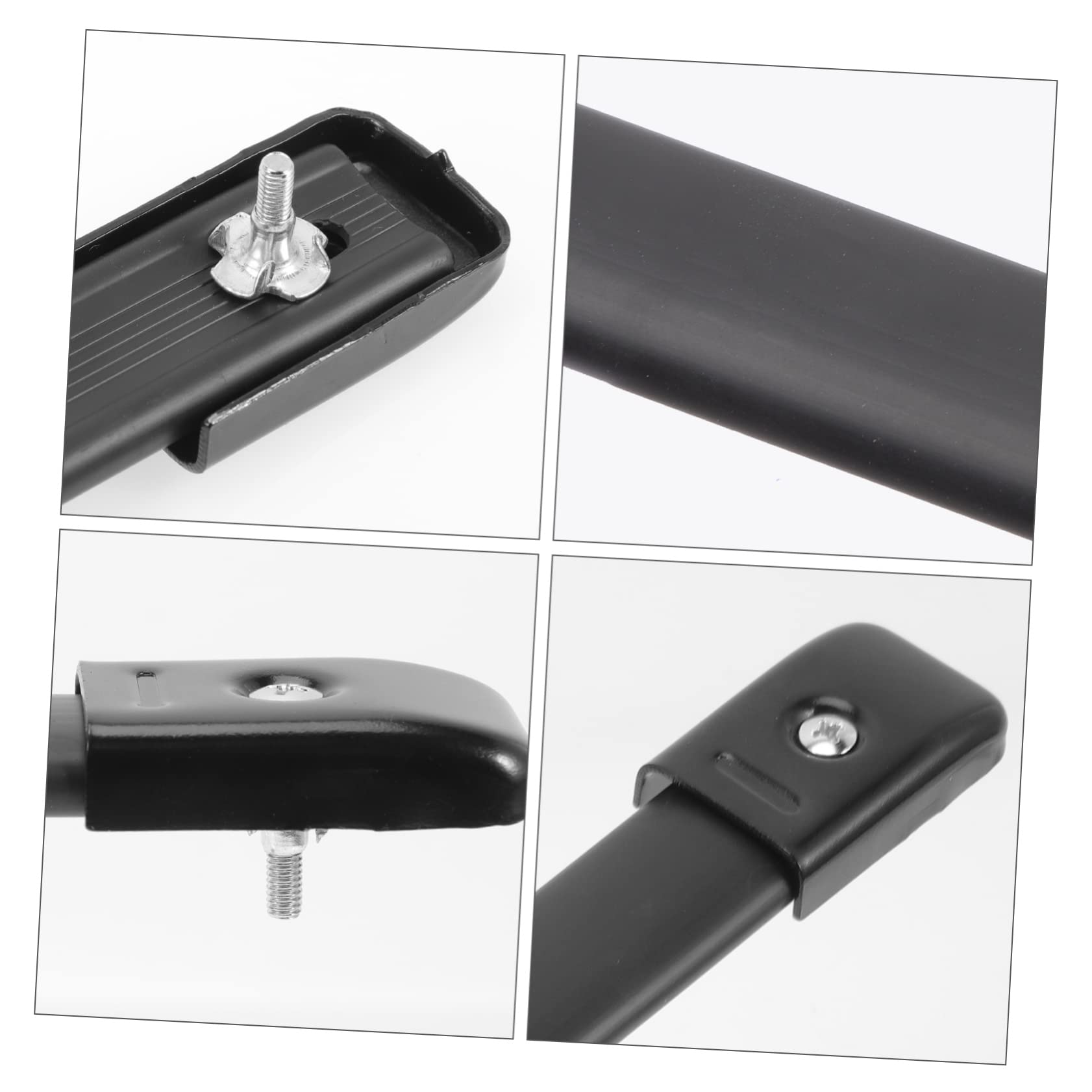 Maniglia di Ricambio Nera per Altoparlante Design Semplice, Materiale in Pelle Artificiale e Lega, Liscia e Facile da Trasportare per Cabinet Altoparlante