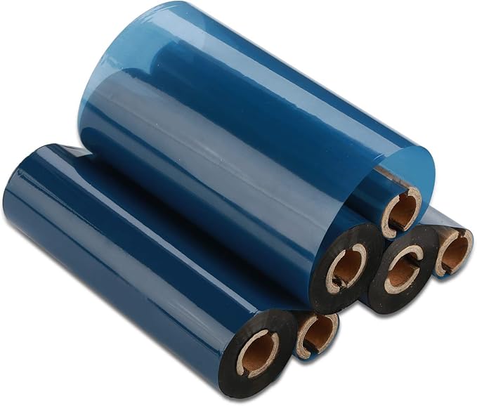 Cinta de transferencia térmica 4.33" x 244' - 1 Rollo - CYTTR Negro miniatura 6