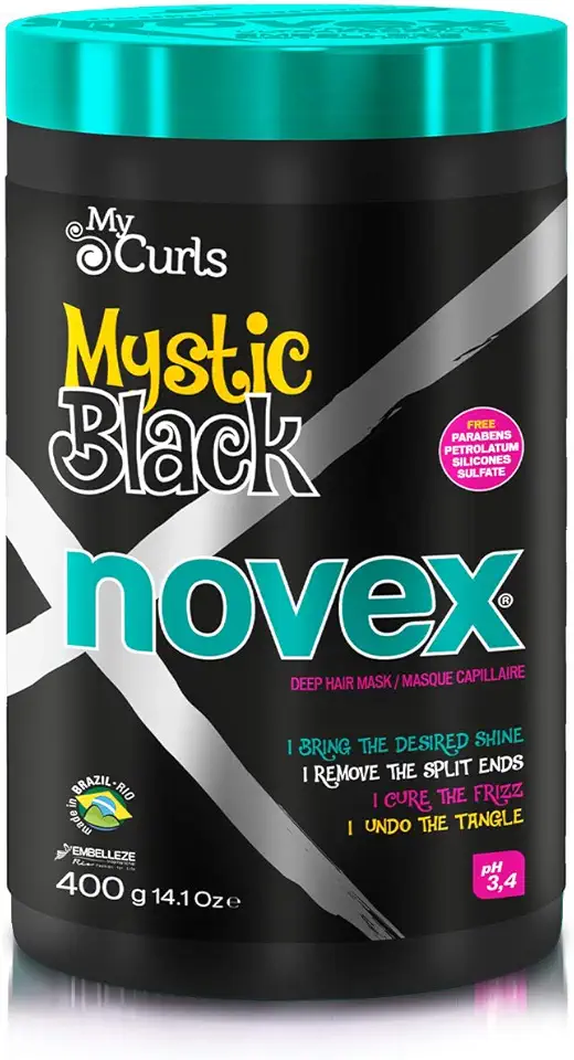 Novex Creme De Tratamento Meus Cachos Santo Black Poderoso 400G