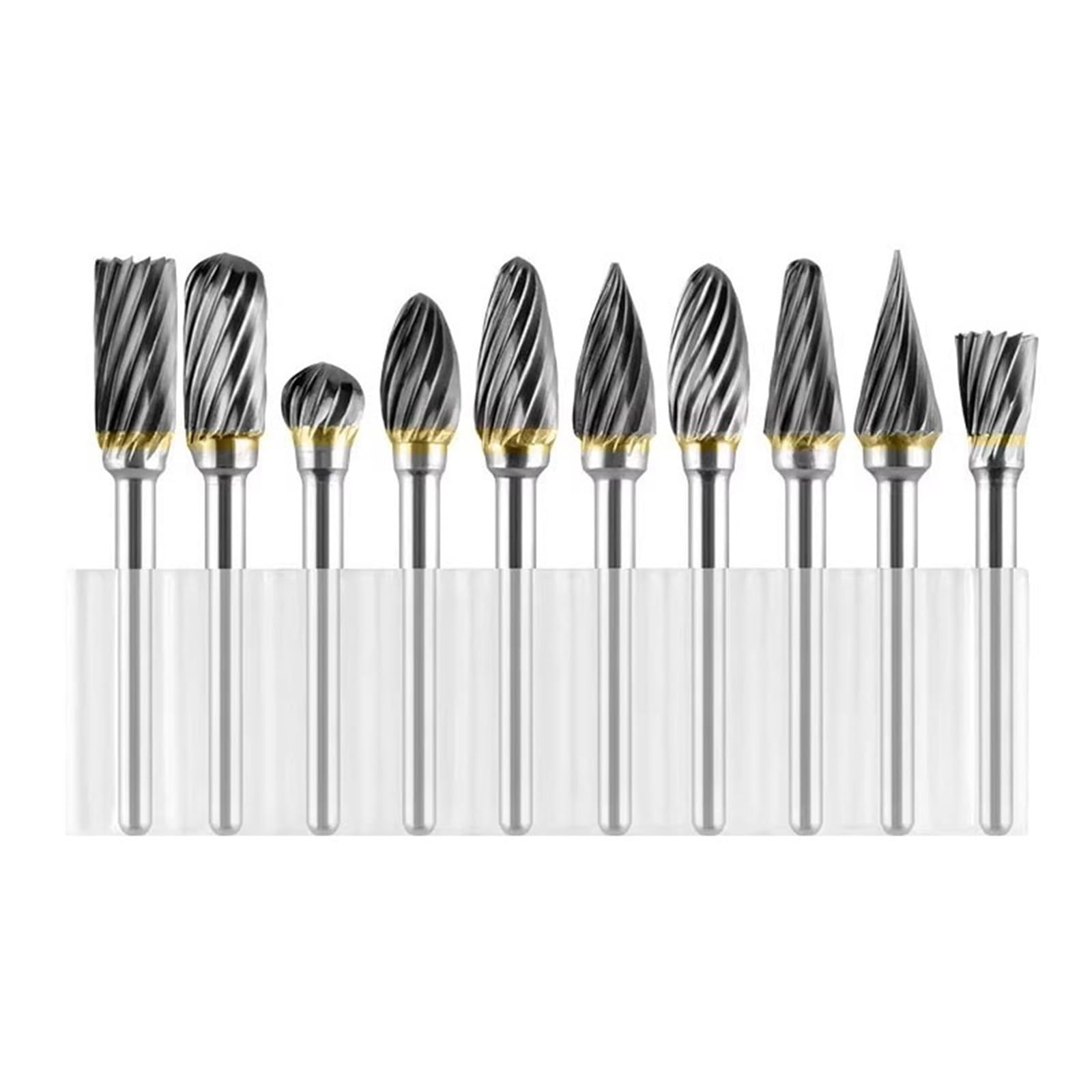 Carbide Rotary File Power Tools Metal Internal Grinding Head Hand Drill Grinding Drill Bit Milling Cutter Reaming Drill(3X6 set,1 copies)