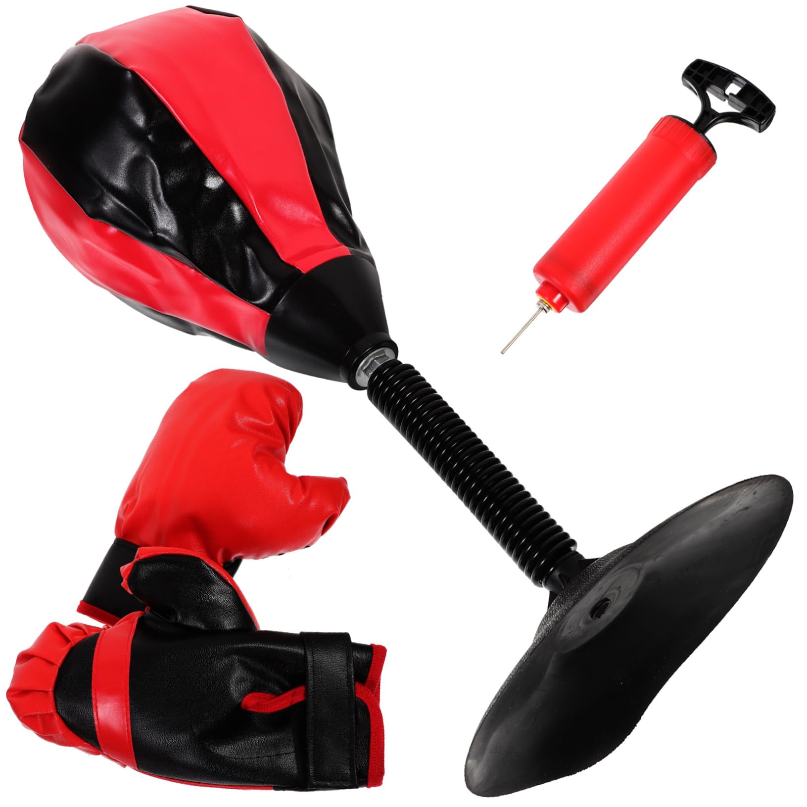 KICHOUSE Boys and Girls' Desktop Tumbler Toy Boxing Balls Kit Made of Material No Harm to Body for Fun and Relaxation Random