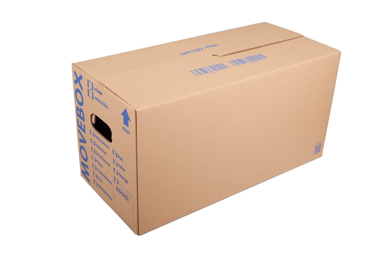 Boîtes en verre KK Verpackungen avec 15 à 30 compartiments | 5 pièces, boîtes à vaisselle et à bouteilles pour déménagement | cartons de déménagement à 2 plis