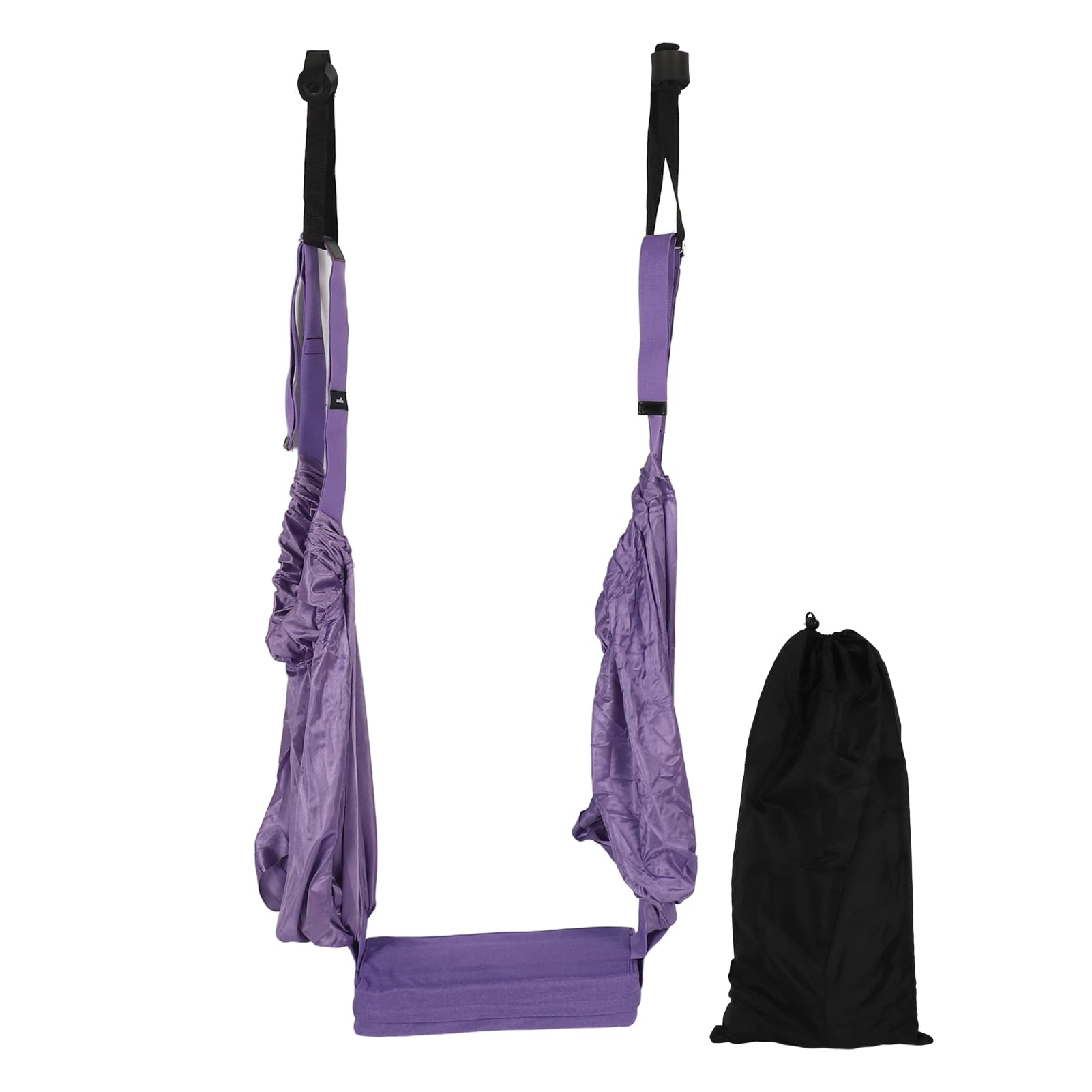 Sangle D’Étirement Yoga Réglable Xemz – Aide Flexibilité Jambes, Dos & Taille, Avec Ancrages Porte Et Sac De Transport
