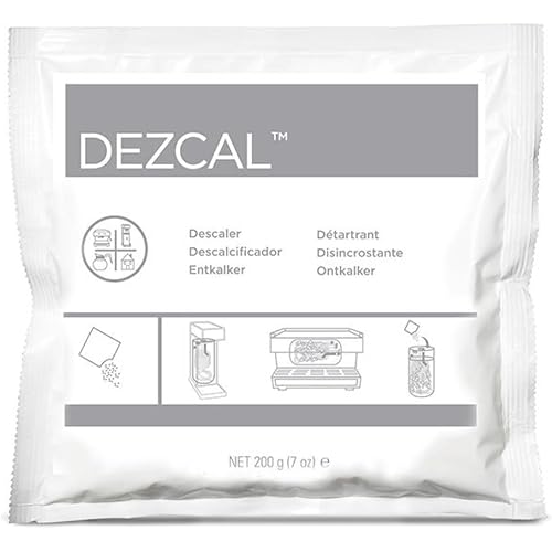 Urnex Dezcal Activated Scale Remover - 7 oz - For Use on Commercial Boilers and Heating Elements of Coffee and Espresso Equipment