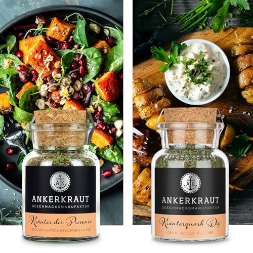 Foto von Ankerkraut Gewürz Set mit 12 Gewürzen: Best of Ankerkraut 2, leckere Zutaten für vielfältigen Geschmack in der Küche und am Grill, Fleisch und Gemüse im Handumdrehen zubereiten…