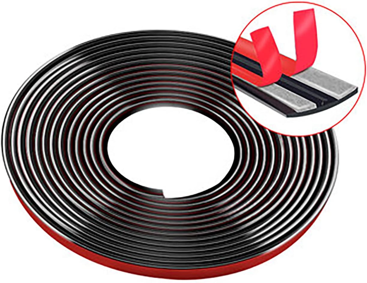 Sylvil Z Shape Car Windshield Rubber Seal, 13Ft Automotive