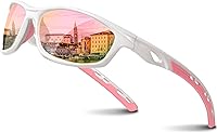 Vista 16 de RIVBOS Polarized Sports Sunglasses Driving Sun Glasses Shades for Men Women Tr90 Frame for Cycling Fishing Running RB831