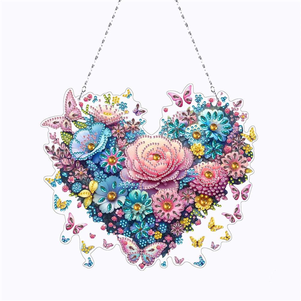 Meecaa Diamond Art Painting Wreath Kit with Tools