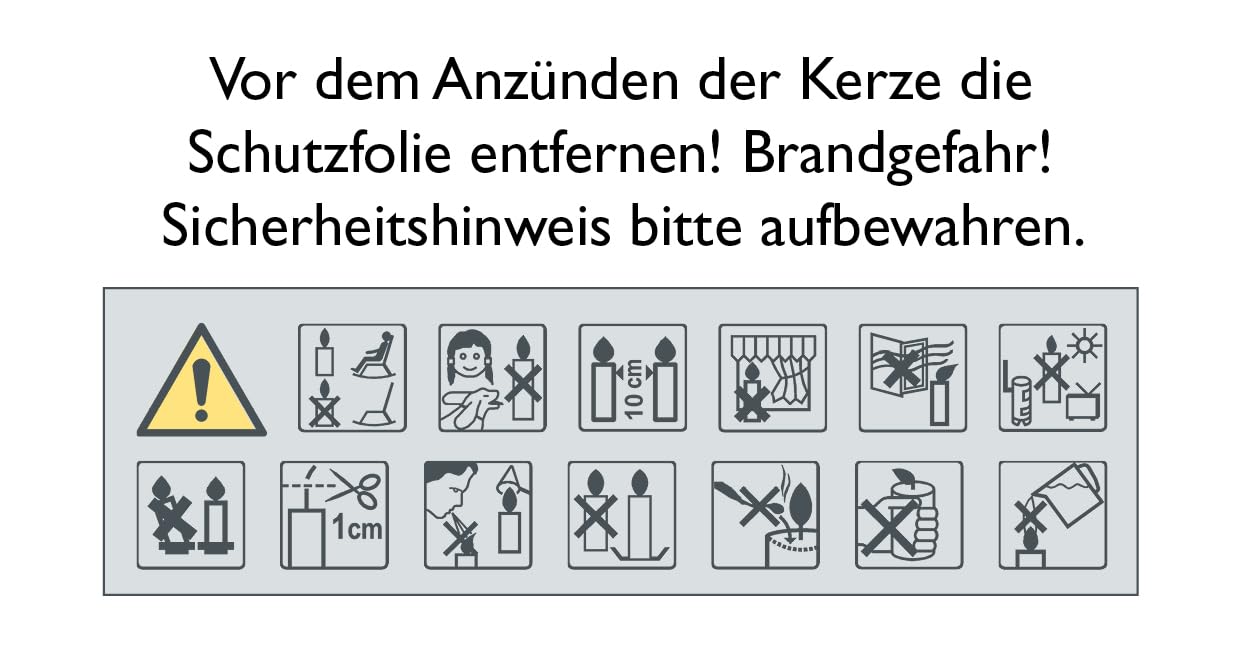 Butzon & Bercker Hochzeitskerze Blätterranke - Traukerze Kreuz & Ringe | Wachskerze 25 cm mit 80h Brenndauer inklusive Geschenkverpackung, ideales Hochzeitsgeschenk für Brautpaar und Trauung