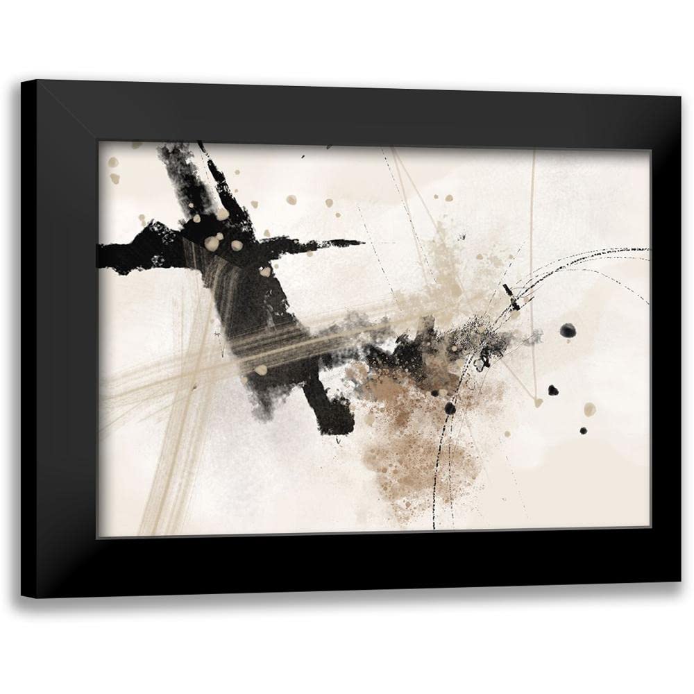 ArtDirect - 1x Studio II 24x18 Black Modern Framed Art Print Titled: Wild