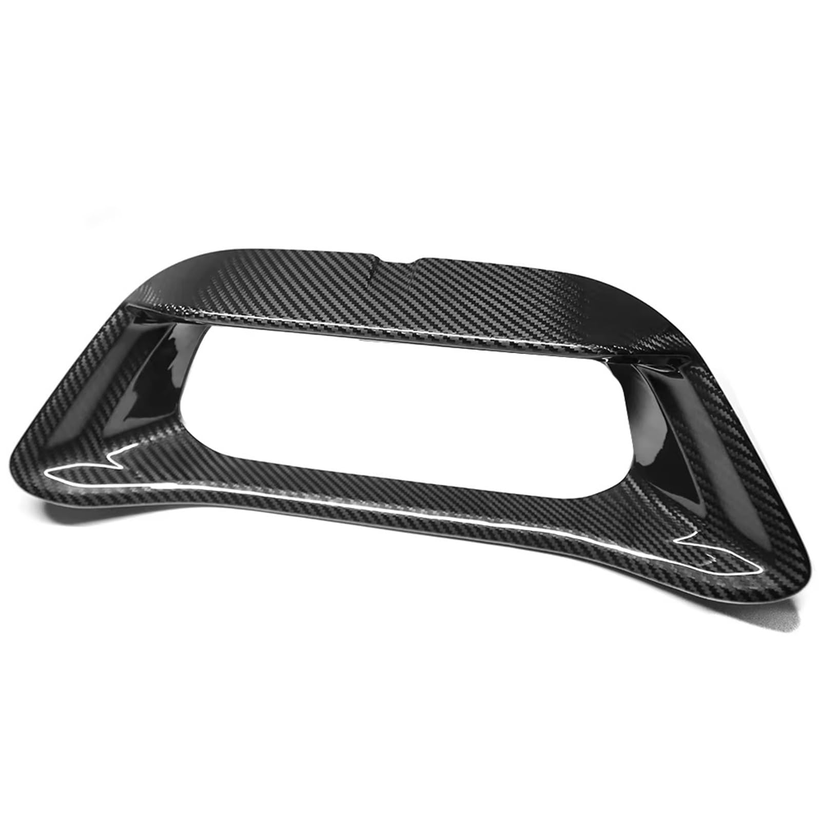 Centre Console Trim for Lotus for Emira for Coupe for V6 for I4 2022-2024 Carbon Fiber Car Interior Center Console Dashboard Speedometer Cover Trim Center Console Control Panel Trim(Glossy Carbon)