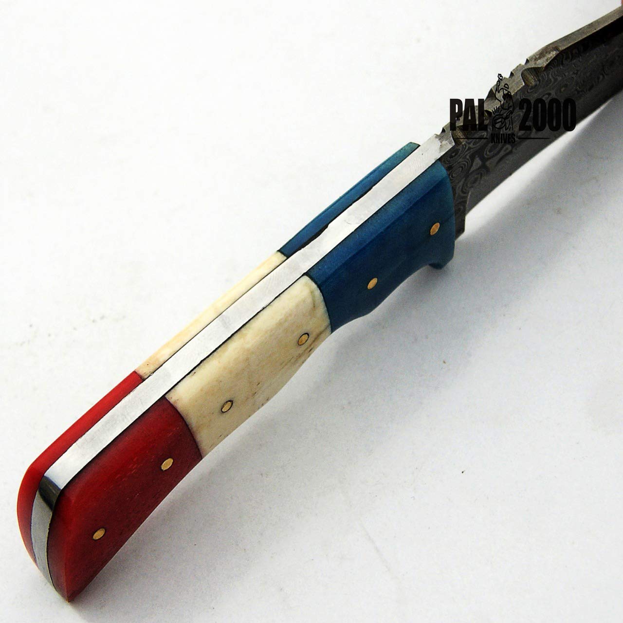 PAL 2000 KNIVES 9412 cuchillo hecho a mano de acero de damasco