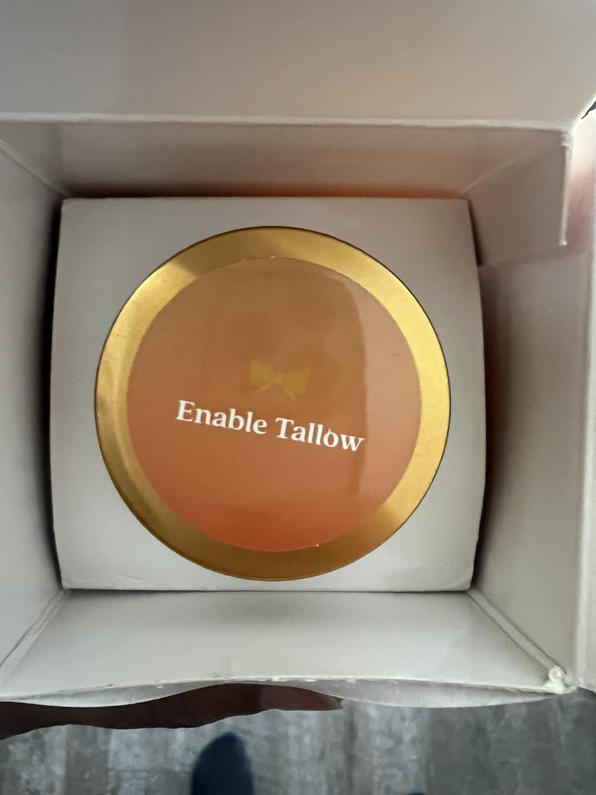 Enable Tallow Face & Body Cream – Whipped Beef Tallow & Manuka Honey Balm for Dry Skin, Eczema & Sensitive Skin – Natural Moisturizer, Citrus Scent, 4oz