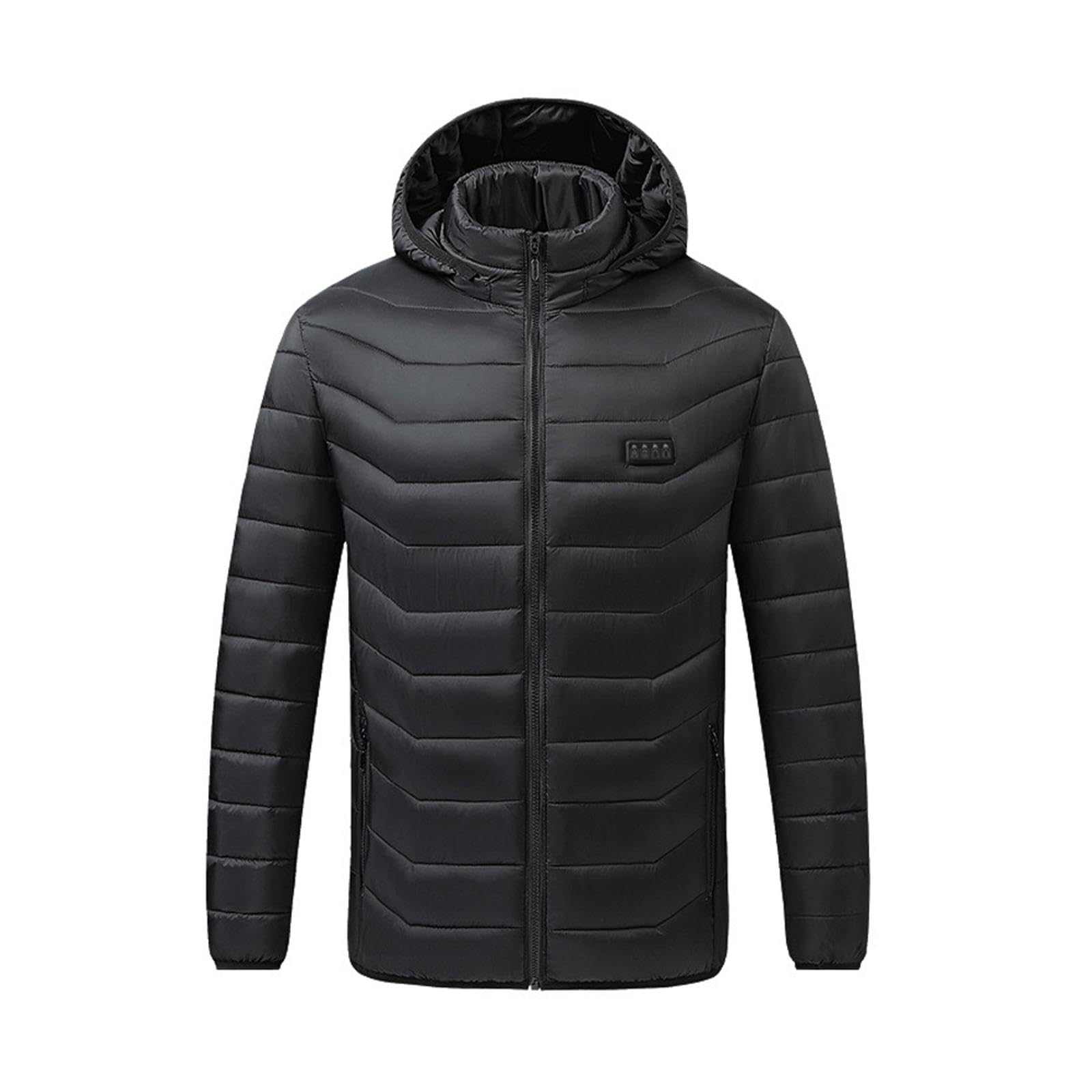 Gilet riscaldato elettrico XL, lavabile, ricaricabile, gilet invernale riscaldato per attività all'aperto (power bank not)