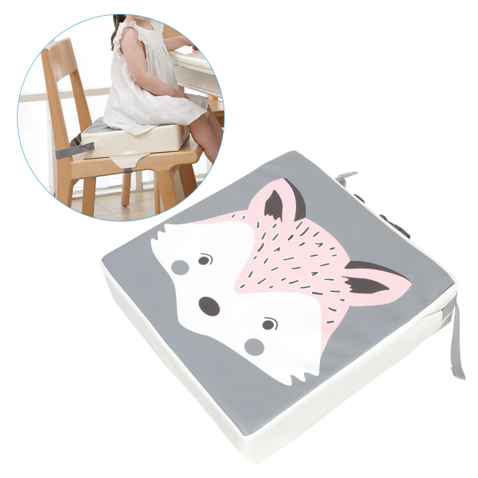 Toyvian Esponja De Refuerzo Para Niños Cojín Asiento De La Silla Almohadilla Elevadora Para Silla Asiento Elevador Para Niños Cojín La Silla Alumnos Silla Alta Auto Sabana De Algodon