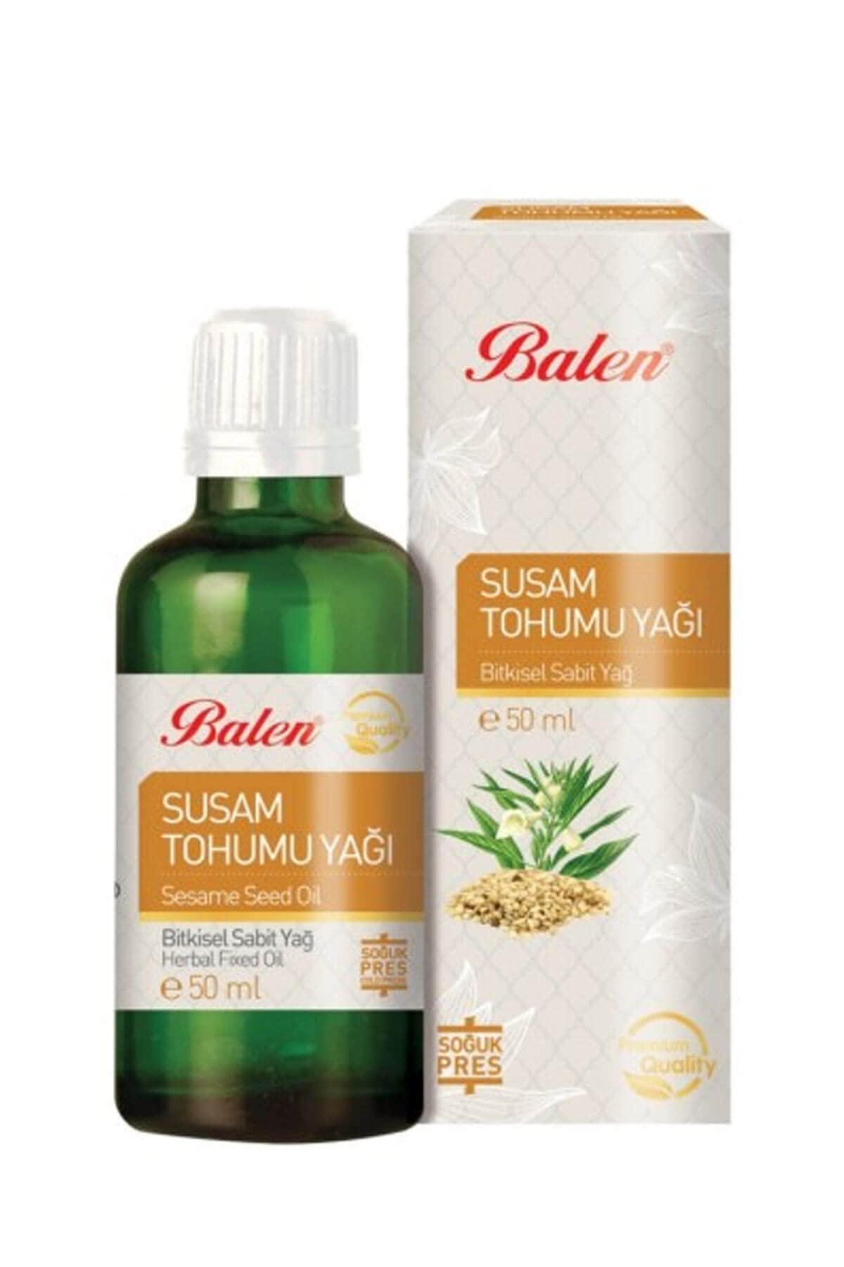 Balen Susam Tohumu Yağı (Soğuk Pres)