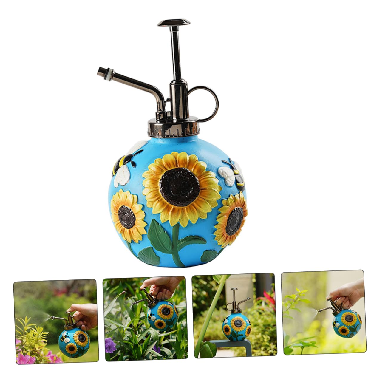 Brumisateurs Pour Plantes Intérieur Arrosoir Acier Inoxydable Vaporisateur Pour Fleurs Et Jardinière