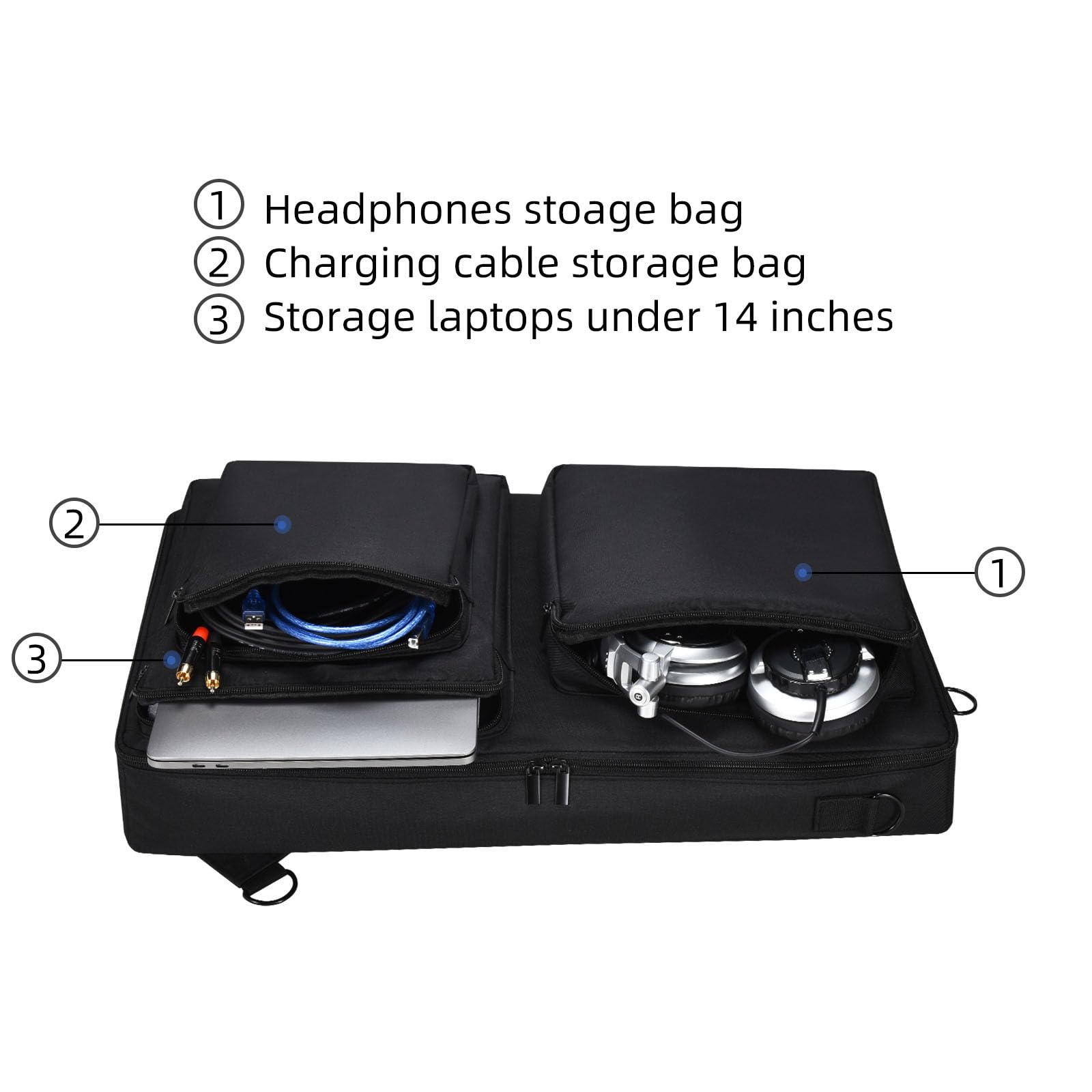Tragetasche für SR2-Controller, Schutztasche, stoßfest, Reise-Tragetasche, wasserabweisend