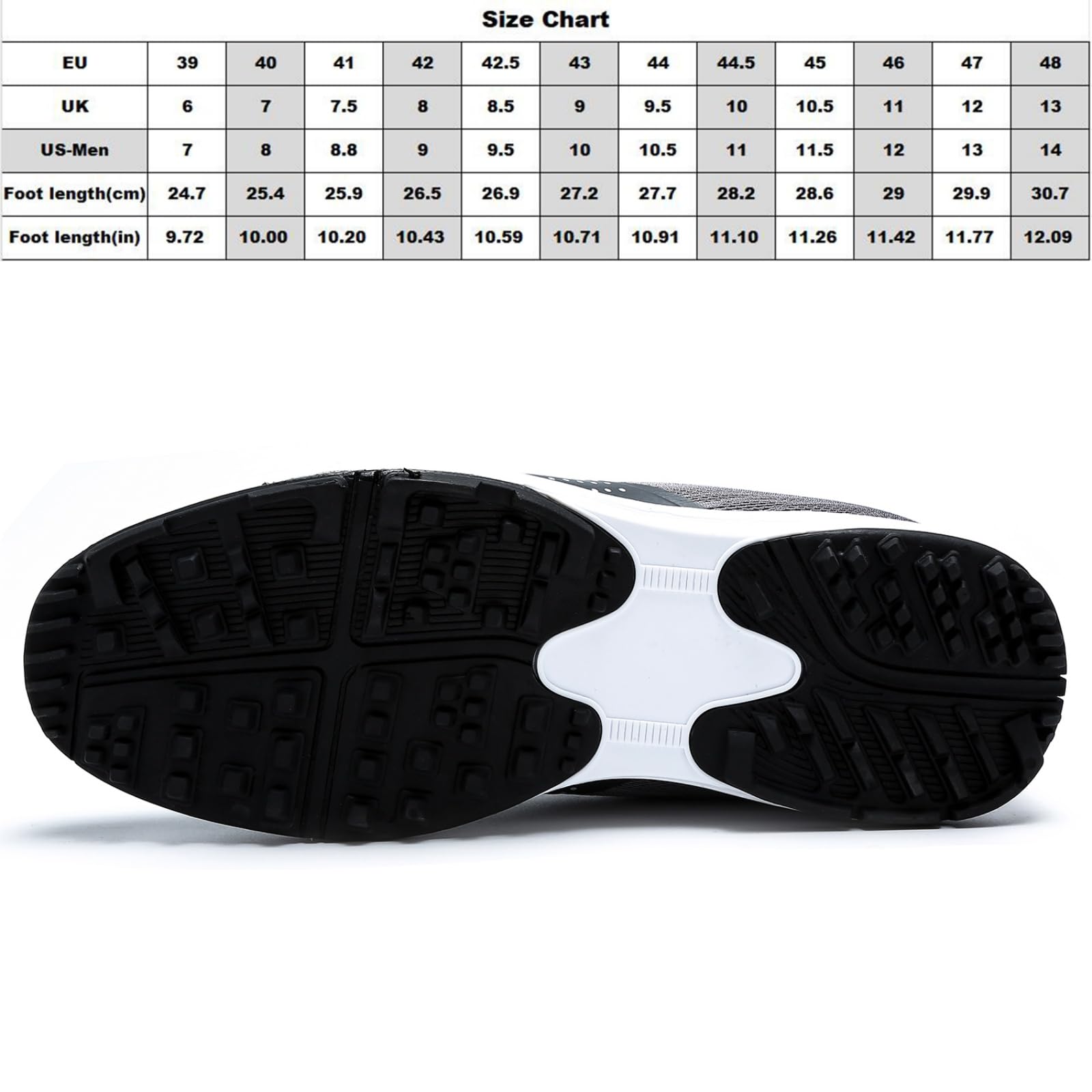 Atmungsaktive Herren Golfschuhe Spikeless Profi Golfschuhe Bequeme rutschfeste Laufschuhe Für Outdoor Aktivitäten