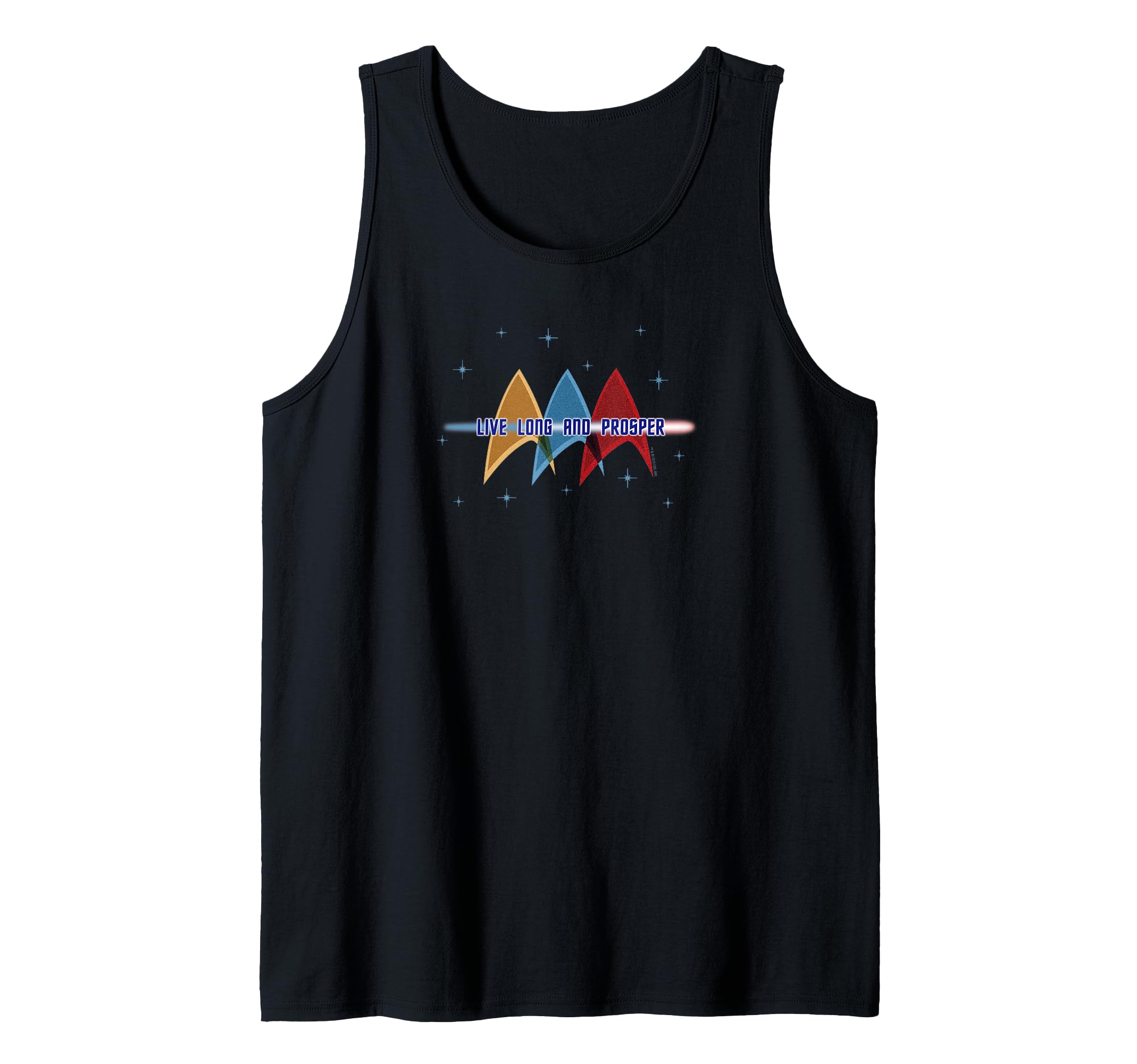 Star Trek: The Original Series Live Long and Prosper Deltas Tank Top