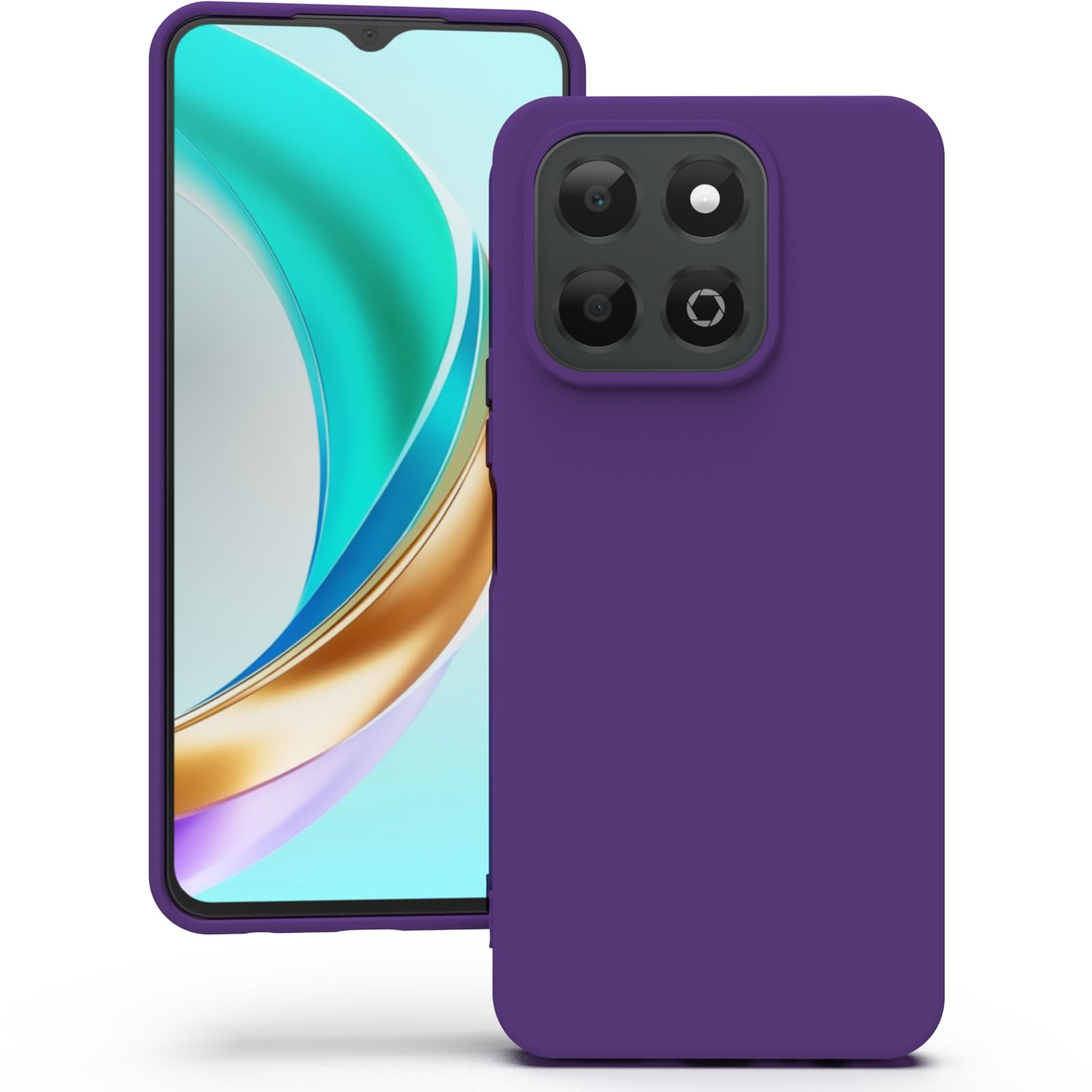 Coque Honor 200 Lite silicone violet pour éviter les rayures - 2