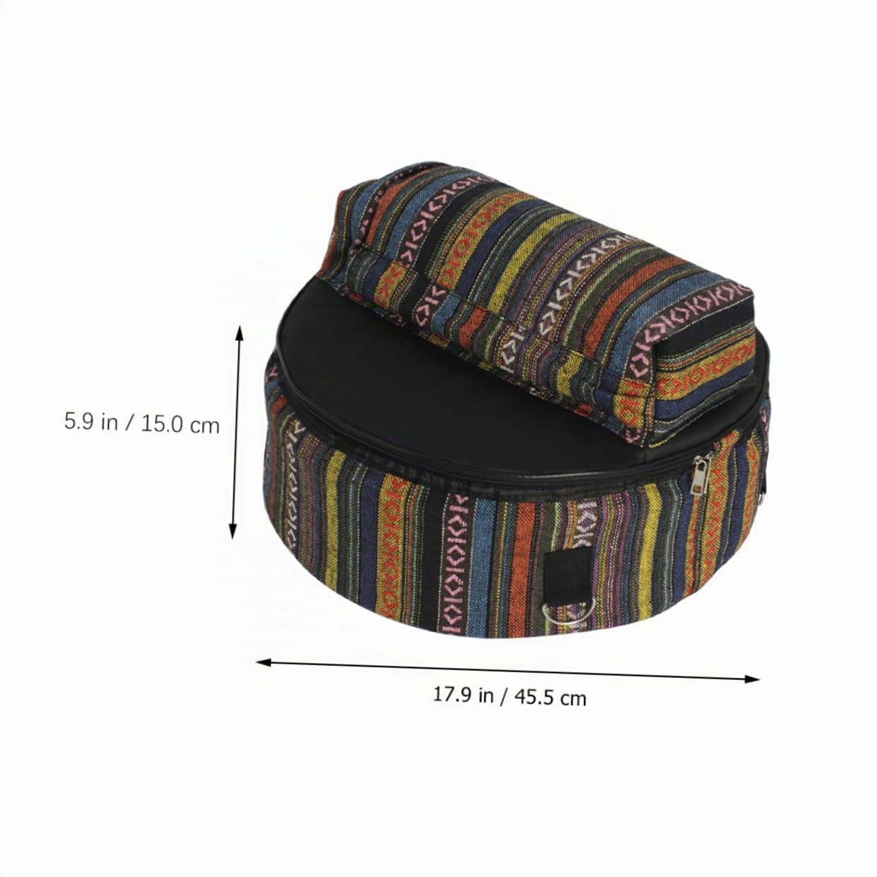 Mikinona Borsa per Tamburo Oxford, Leggera, Grande Capacità, Comoda da Trasportare, per Strumenti Musicali
