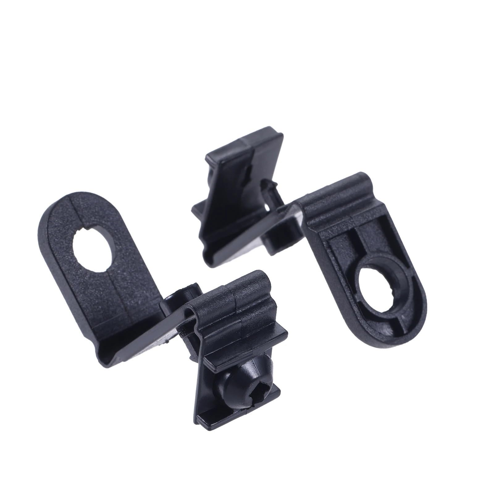 YTQMoreBNZ 10 Pcs Car Clips Mud Flap/Fender Apron Retainer Black Nylon 8E0821989A E0-821-989-A Front/Rear/Left/Right Accessories
