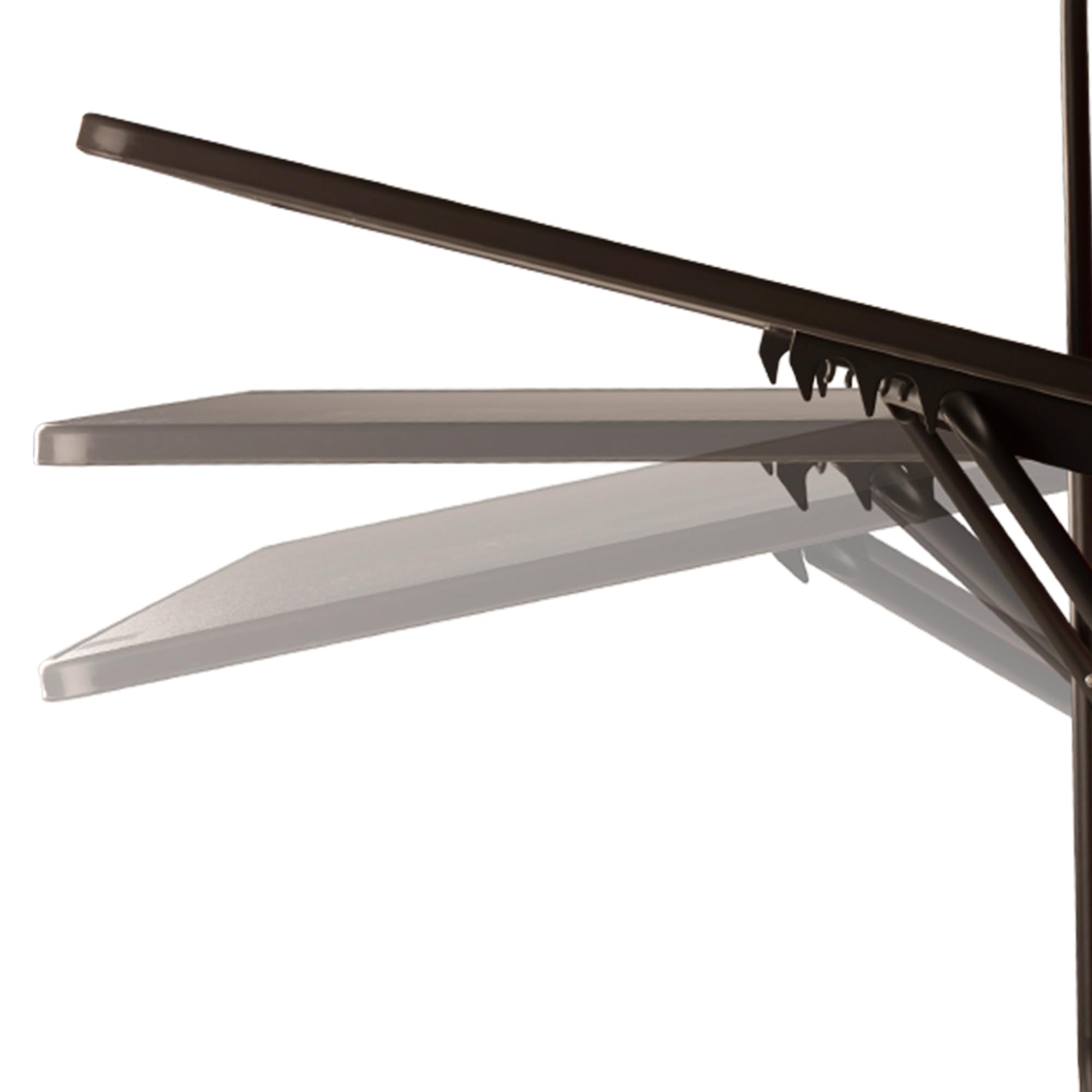 AKTIVE 61034 Tavolo pieghevole da balcone sospeso multiposizione 60x40cm