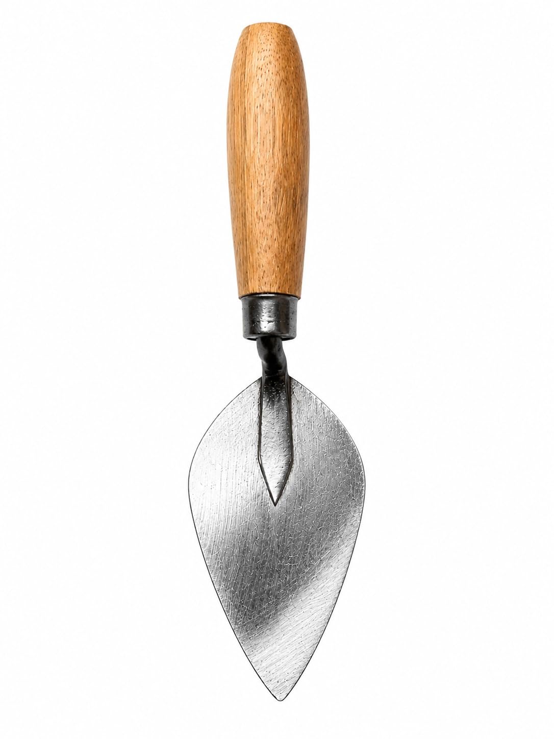 SOUQHUB Cement Masonry Trowel with Wooden Handle | Heavy Duty Steel Pointed Blade for Plastering, Bricklaying, Concrete Finishing & Construction Work - 4 inch Blade-image-45