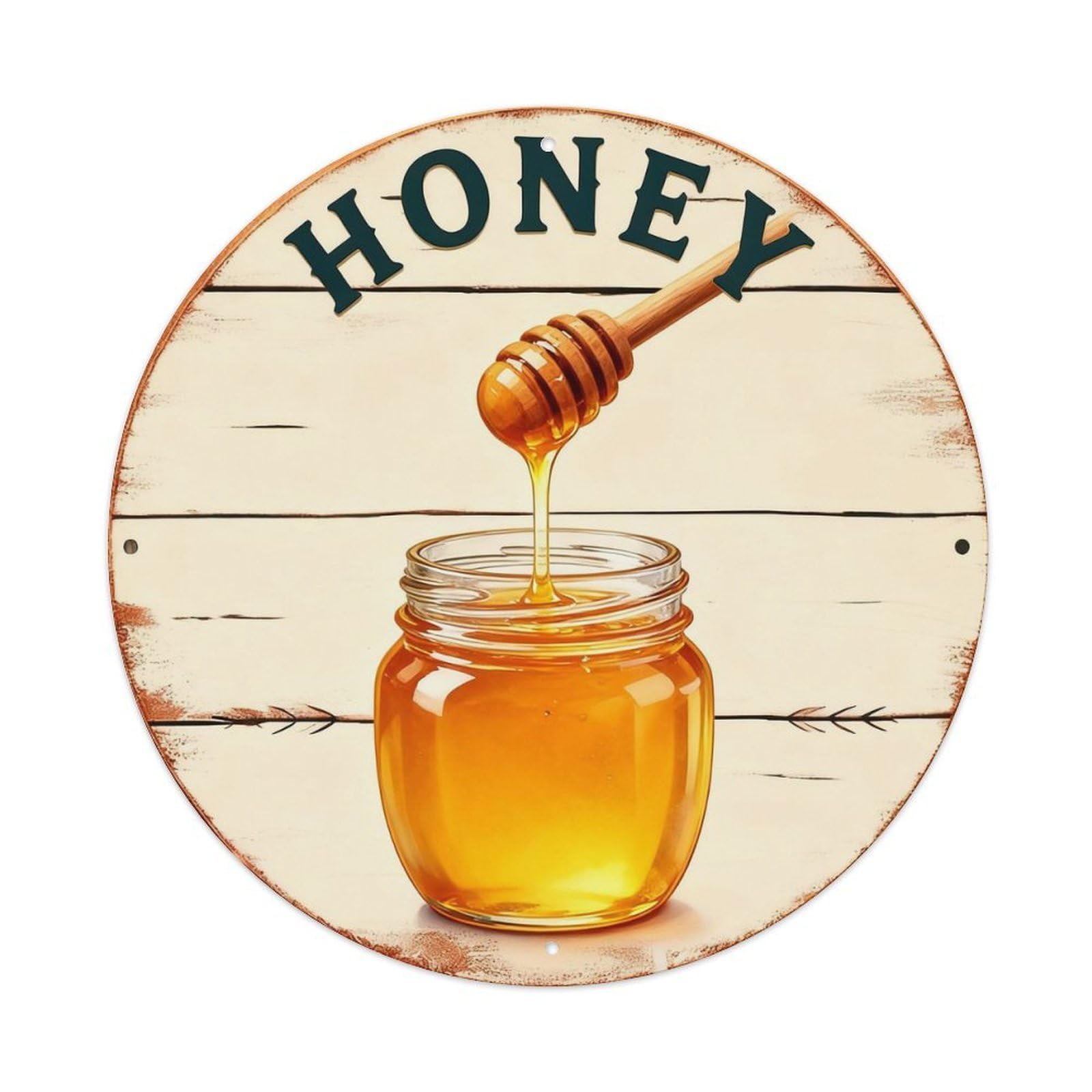 Honey Sign Metal Tin Sign Plaque