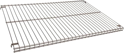 Closet Culture by Knape & Vogt - Estante de alambre de níquel champán de 16 pulgadas x 23 pulgadas con accesorios de montaje (0331-1623CN)