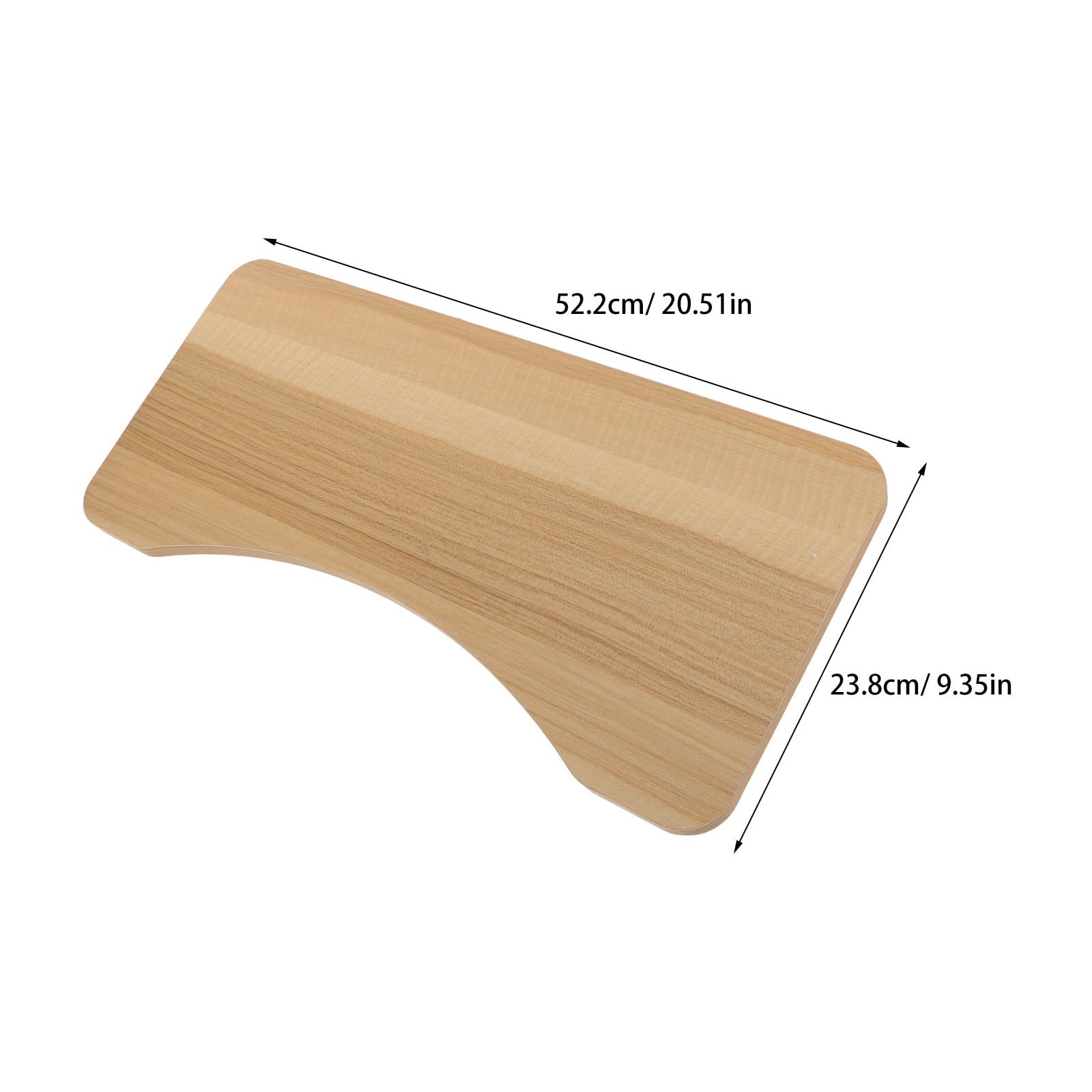 NUOBESTY Vassoio estensibile per scrivania: vassoio ergonomico per mouse - ripiano di estensione per scrivania - bracciolo estensibile per postazione di lavoro, accessori per ufficio domestico