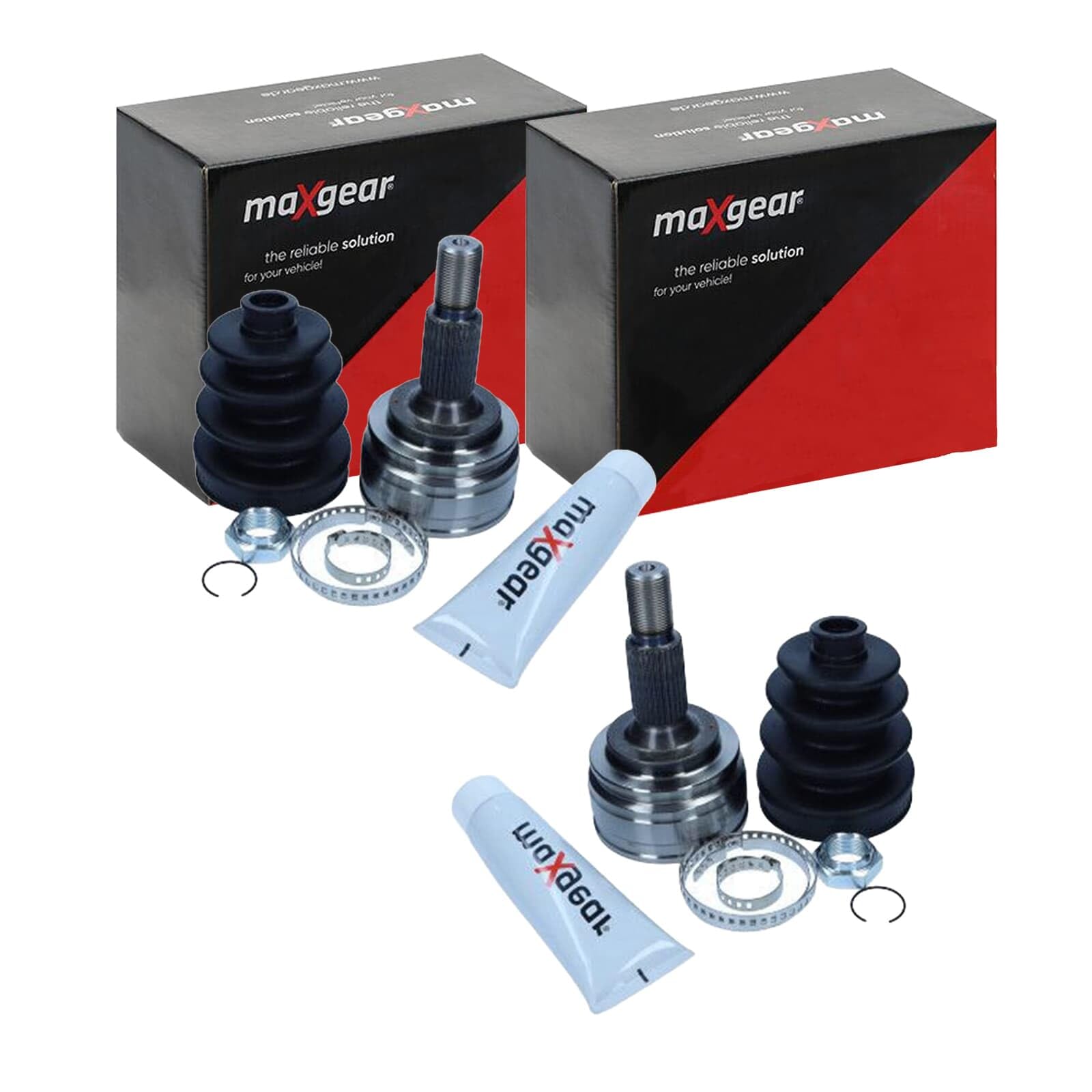 2X Maxgear Antriebswellengelenk Satz Radseitig