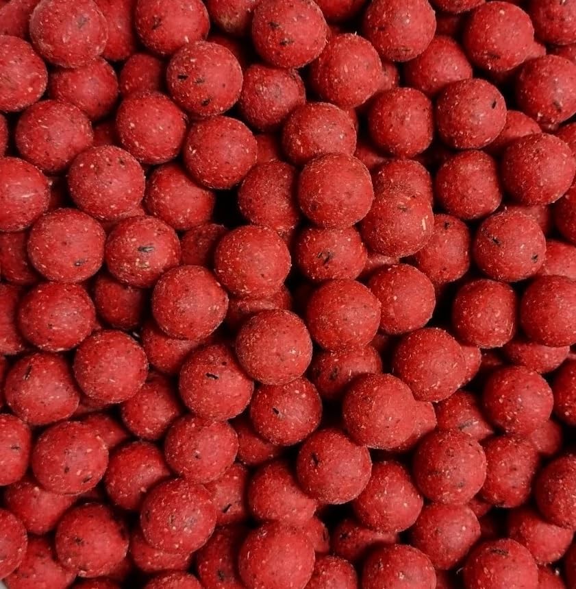 Strawberry Fishing boilies 700g Shelf life Fishing Bait Carp Fishing Bait 15mm