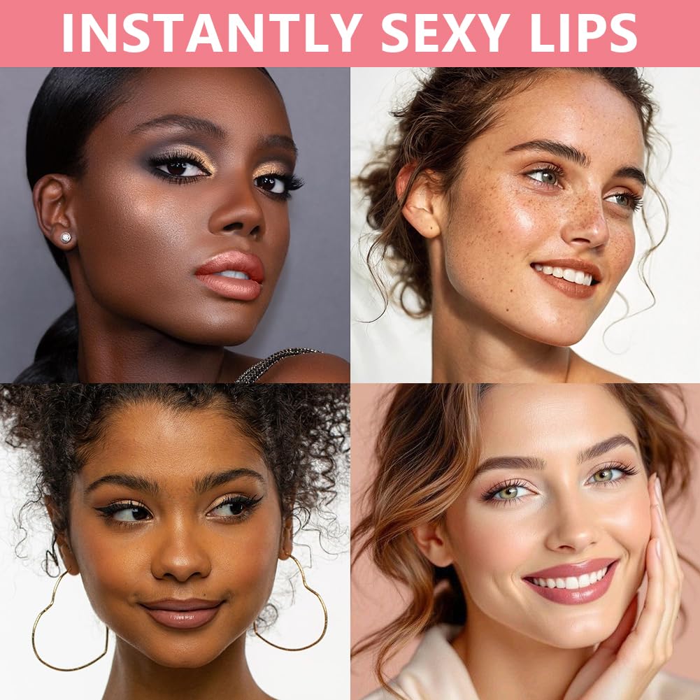 Lip Liner Stain, konturówka do ust 2 w 1 i błyszczyk do ust z dwoma końcówkami, wodoodporna plama do ust Peel Off Finish o wysokiej pigmentacji i gładkości, konturowanie, do wszystkich rodzajów