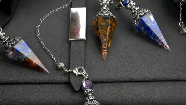 PYOR Black Tourmaline Good Luck Pendant| Chakra Cambodia - View #9