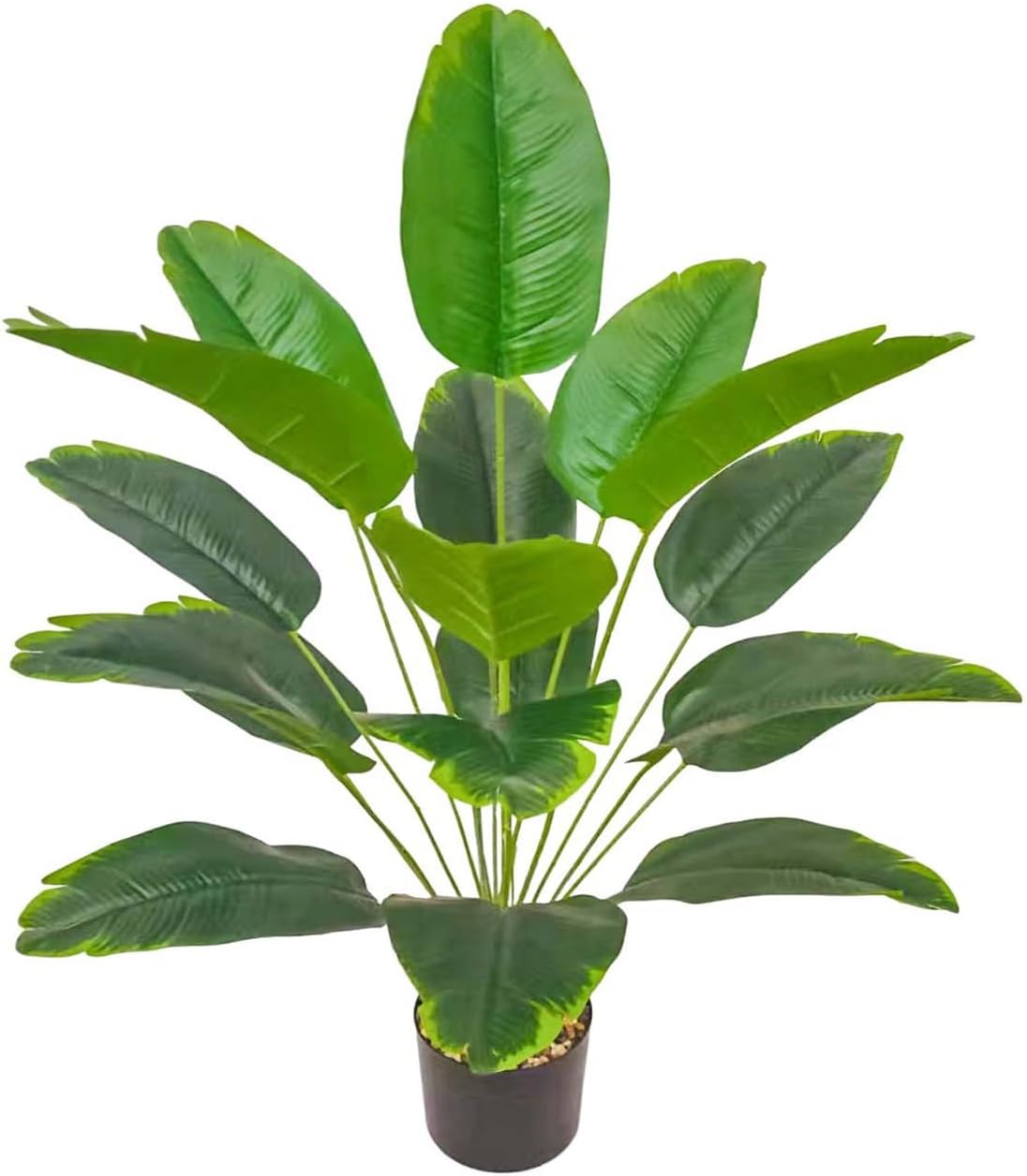 Heflashor Artificial Plants Indoor Tall,Large Areca Faux Palm Tree 84cm