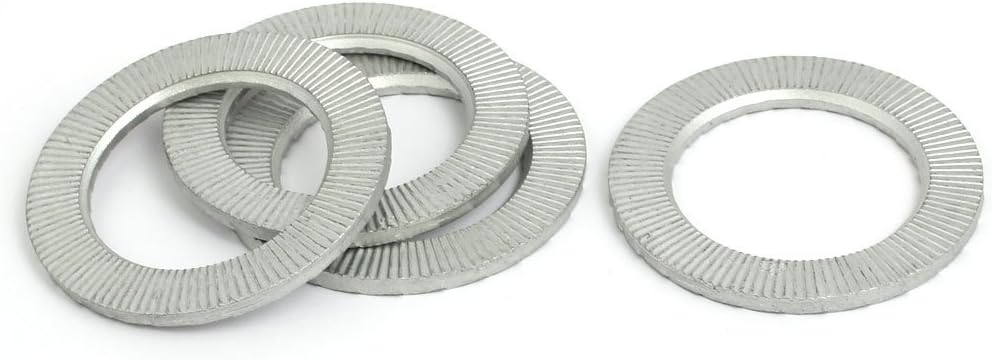 30mm Inner Dia Carbon Steel Dacromet Coated Wedge Locking Washer 4 Pcs (c894666c27005404c351d7508db9aec7)