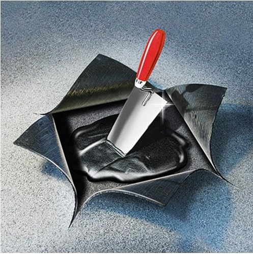 MEM Bitumen Spachtelmasse, Für Löcher, Risse und Bruchstellen, Polymervergütet, Gebrauchsfertig, Einfach zu verarbeiten, Lösemittelfrei, 1 kg, Schwarz