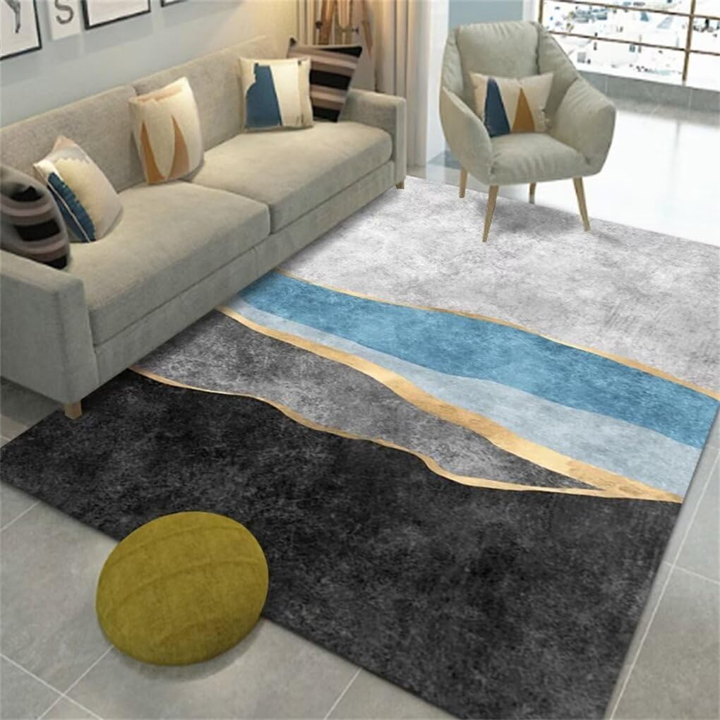Tapis chambre garcon adolescent gris 150x200cm tapis bebe fille