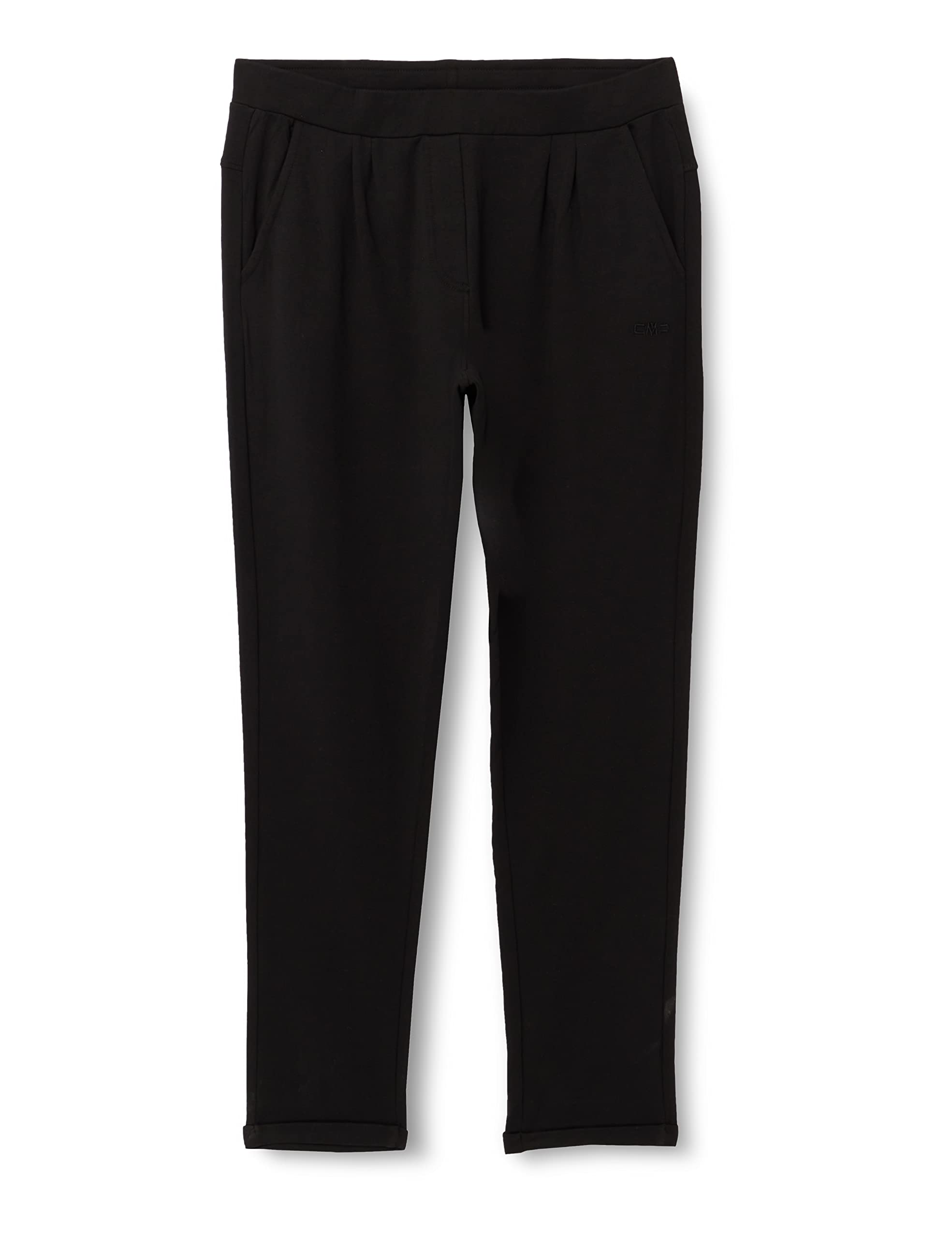 Cmp Damen Nero Stretch Fleece Long Pant Plain Colour Woman Long Pant