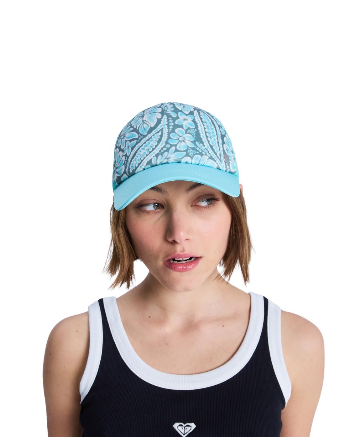 Roxy Trucker Cap Beautiful Morning Womens Green