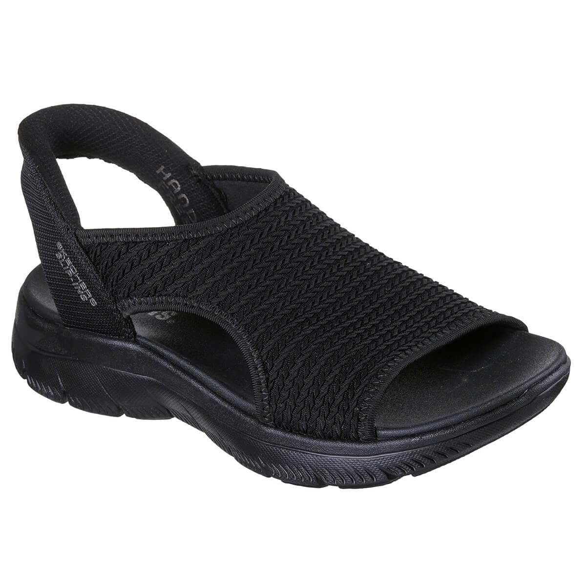 Skechers Summits Sandal - Sweetly Evolved Damen Sandale Textil schwarz