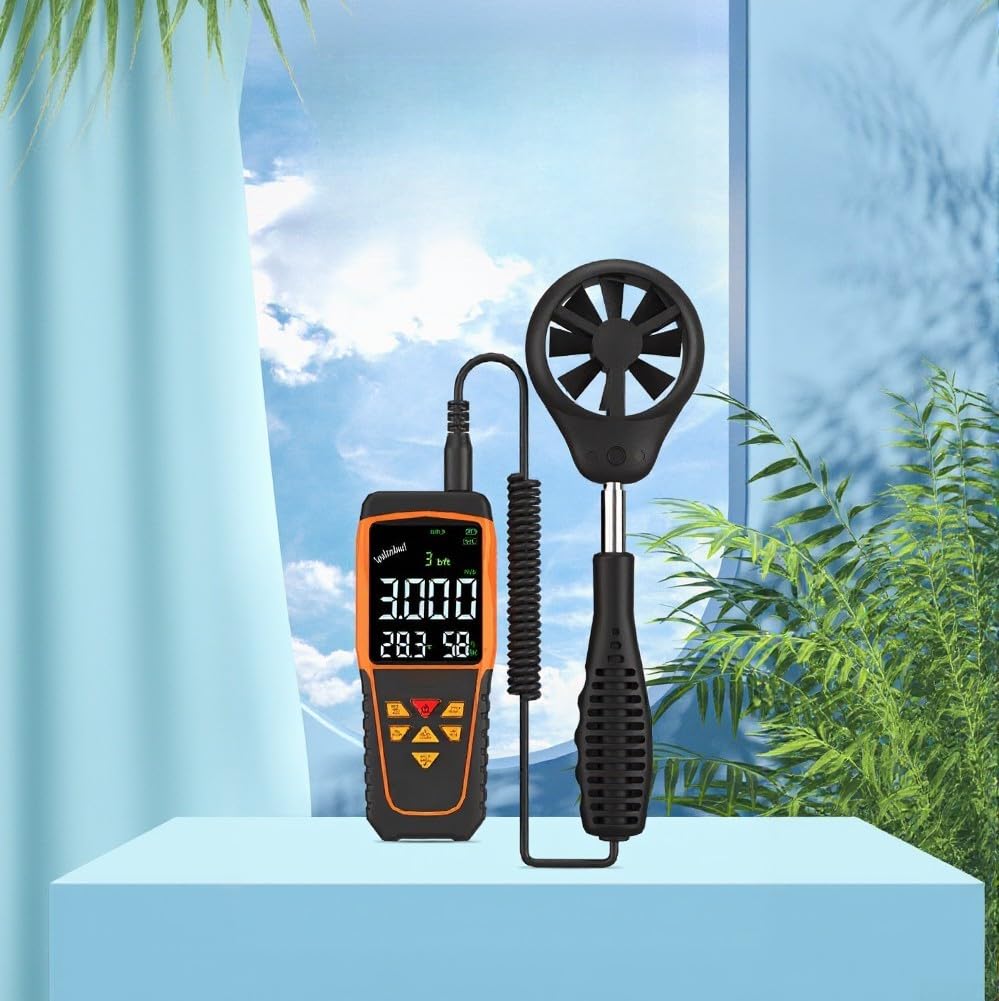 Handheld Windmesser Digital LCD Hintergrundbeleuchtung(SW6036)